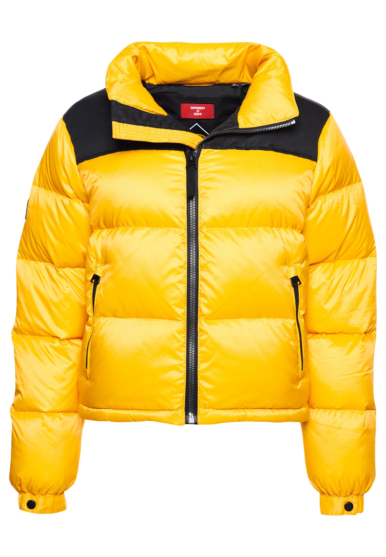 doudoune superdry jaune