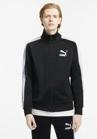 Puma - ICONIC T7  PT - Sudadera con cremallera - black Imagen en miniatura 1