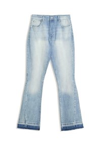 FLARE - Jeans bootcut - light blue denim