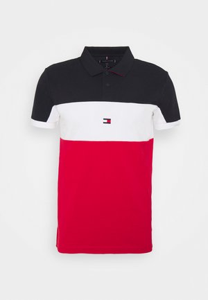 COLORBLOCK REGULAR - Polo - desert sky