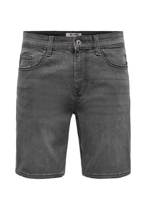 Only & Sons, ONSWEFT BOX PIM DNM SHORTS OTL - Short en jean - medium grey denim