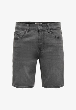 Only & Sons, ONSWEFT BOX PIM DNM SHORTS OTL - Short en jean - medium grey denim