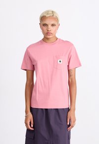 Carhartt WIP POCKET - T-shirt basic - dusty rose