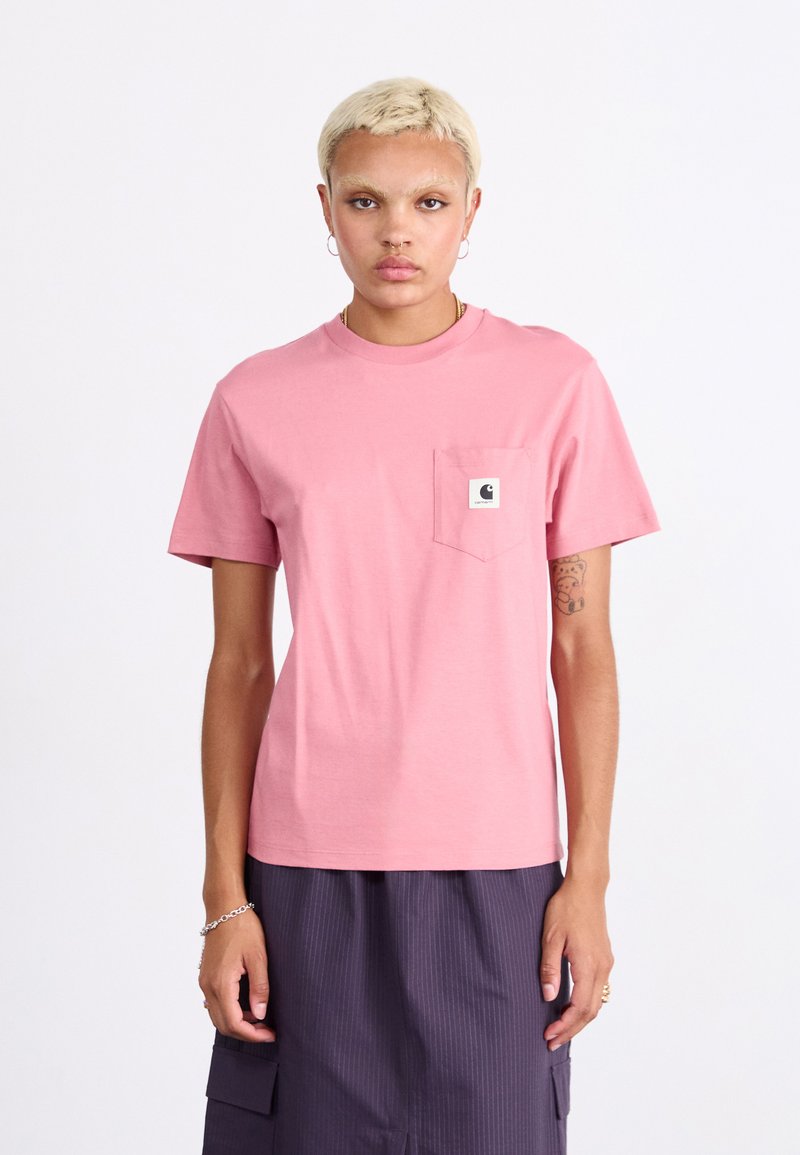 Carhartt WIP POCKET - T-shirt basic - dusty rose