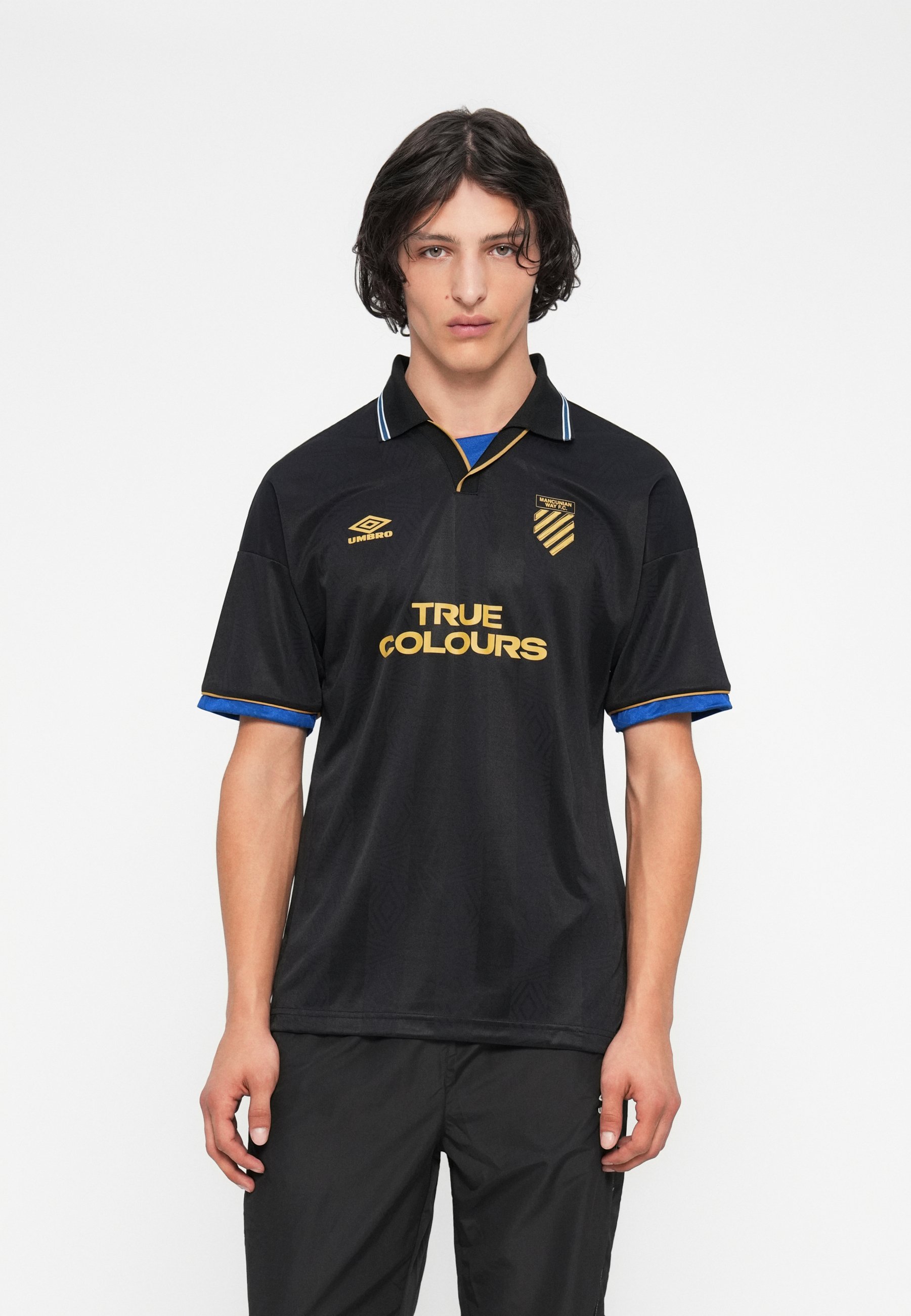 Umbro BOXY FOOTBALL UNISEX - Polo shirt - black - Zalando.ie