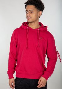 Alpha Industries - FIT  - Sweat à capuche - rbf red Image miniature 1