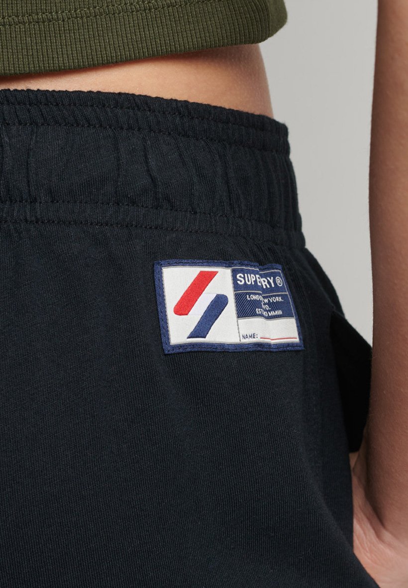 Superdry CODE ESSENTIAL - Trainingsbroek - black/zwart - Zalando.nl