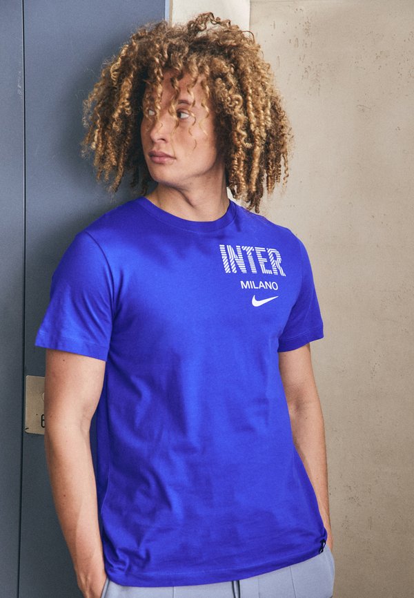 INTER STACKED TEE - Club wear - game royal