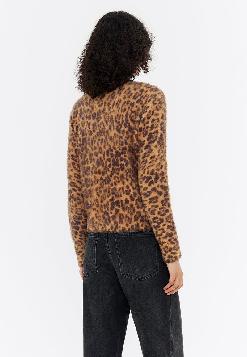Oversized Cardigan Boohoo Plus Plus Leopard Cardigan Bimba Y
