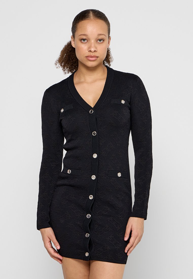 pinko Gebreide jurk zwart