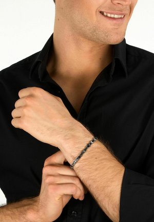 Maserati, Bracciale - black stainless steel