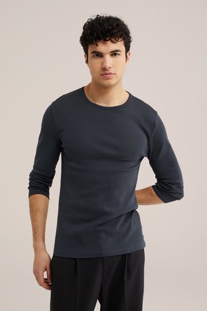 WE Fashion, SHIRT, niebieskoszary