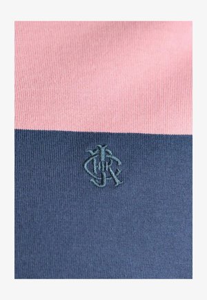 Joules, REGULAR FIT - RUGBY CLUB CREW NECK - T-shirts print - pink blue striped