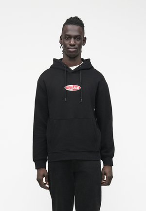 SMALL LOGO HOODIE - Φούτερ - jet black