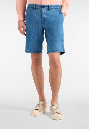 BERMUDA AMERICA REGULAR FIT - Kratke hlače iz džinsa - blu scuro