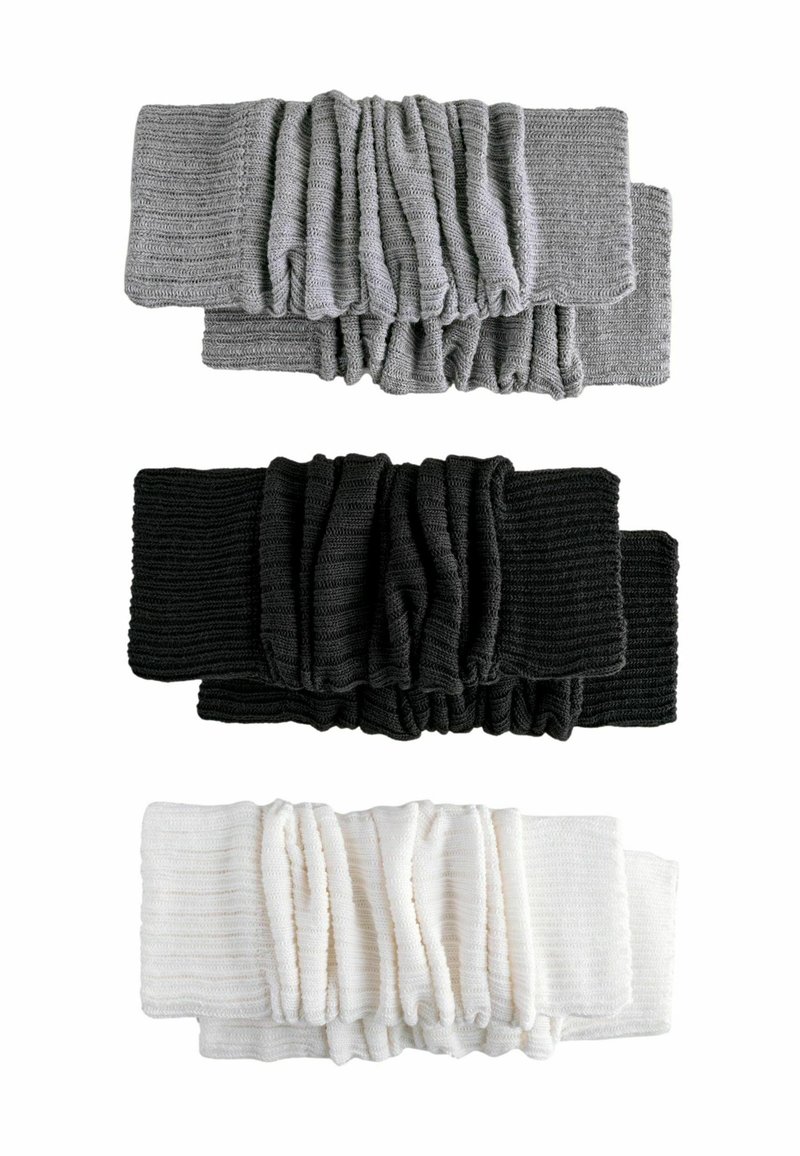 THE SET 3 PACK - REGULAR FIT - Ohrievače nôh - grey black ecru