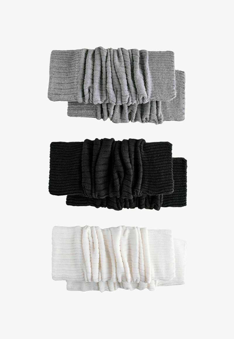 THE SET 3 PACK - REGULAR FIT - Ohrievače nôh - grey black ecru