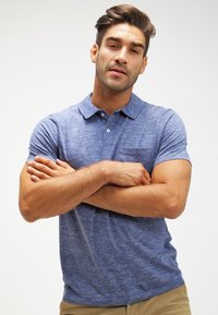 Pier One - Polo shirt - blue melange Thumbnail Image 1