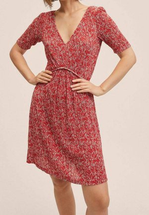 Jerseykjole - red