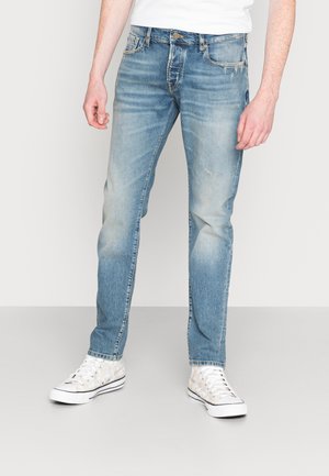 Traperice ravnih nogavica - earth blue