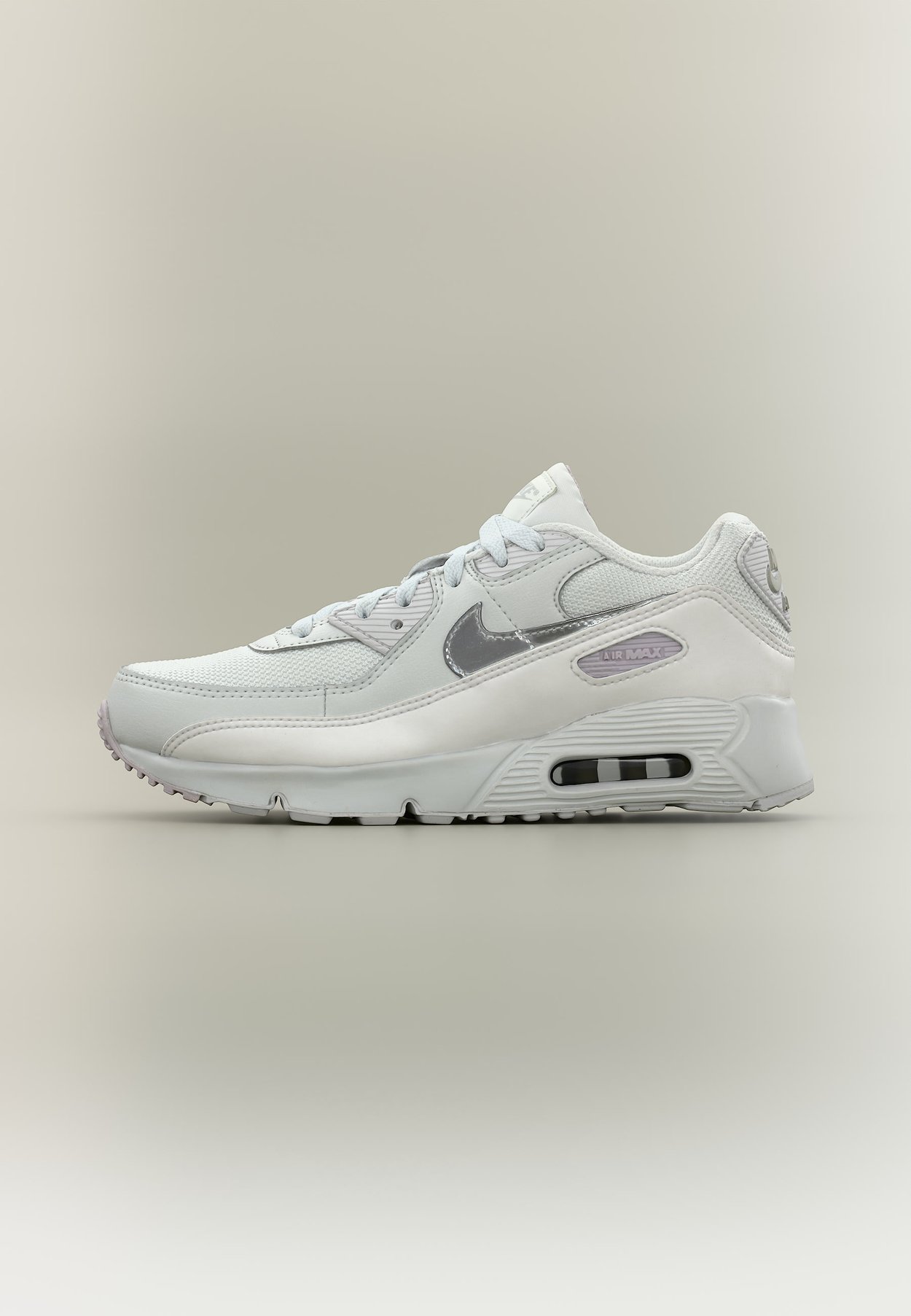 Nike AIR MAX 90 SHINE UNISEX - Zapatillas - photon dust/metallic silver-coloured/vast grey/silver-coloured lilac