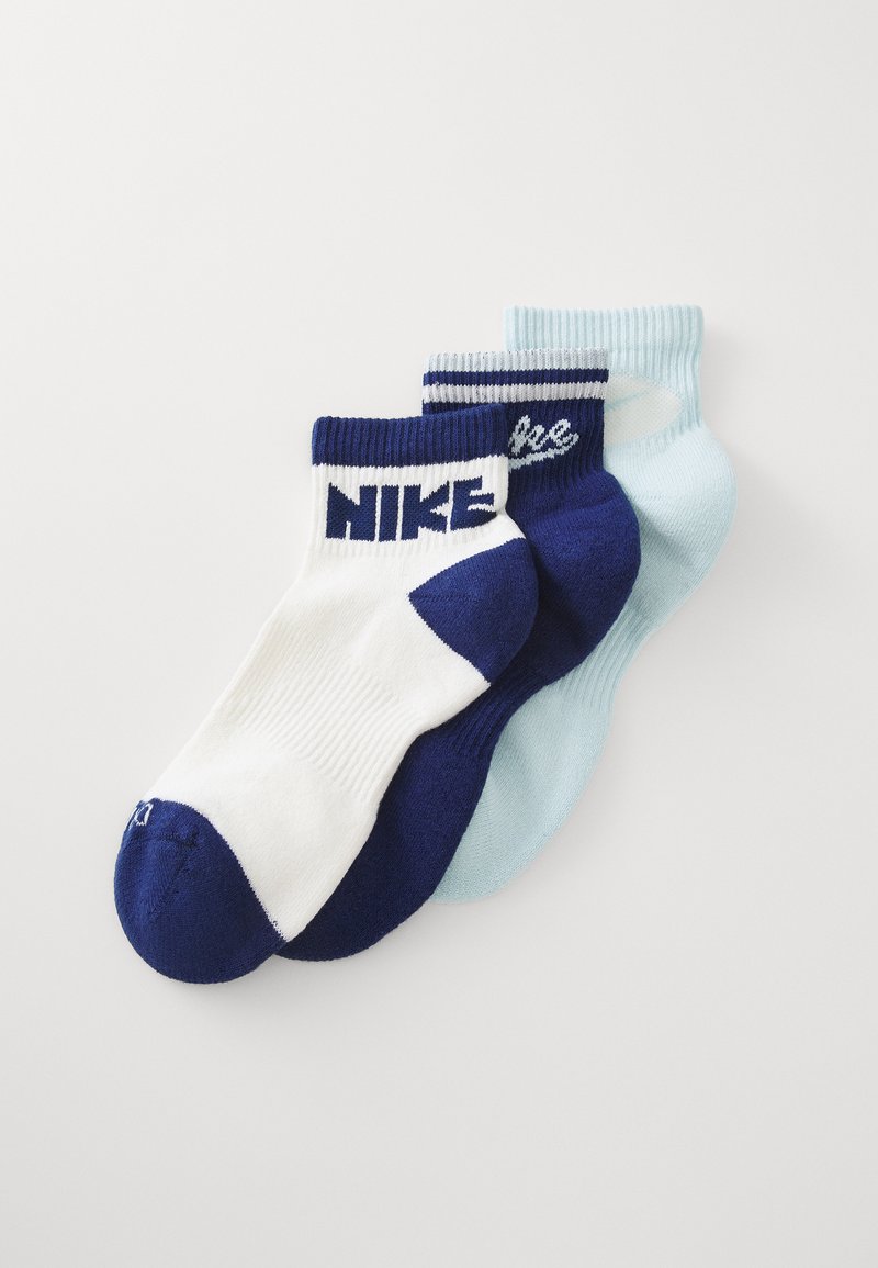 Nike Performance UNISEX 3 PACK - Sports socks - blue void(glacier blue ...