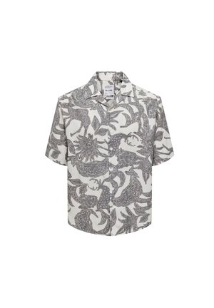 Only & Sons SOMMER MIT RESORT-KRAGEN - Camisa - weiß