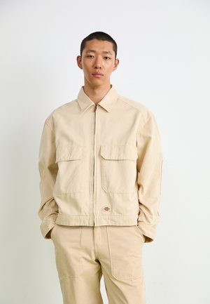 FORT SMITH TRUCKER JACKET - Denim jacket - wood ash