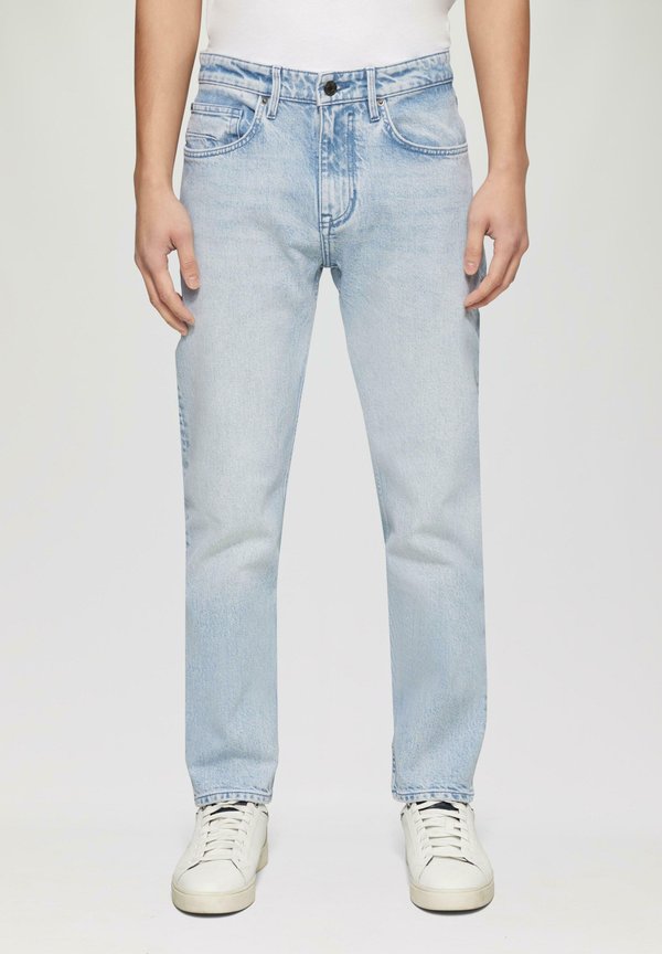 REGULAR FIT MID RISE - Jeans Straight Leg - blau