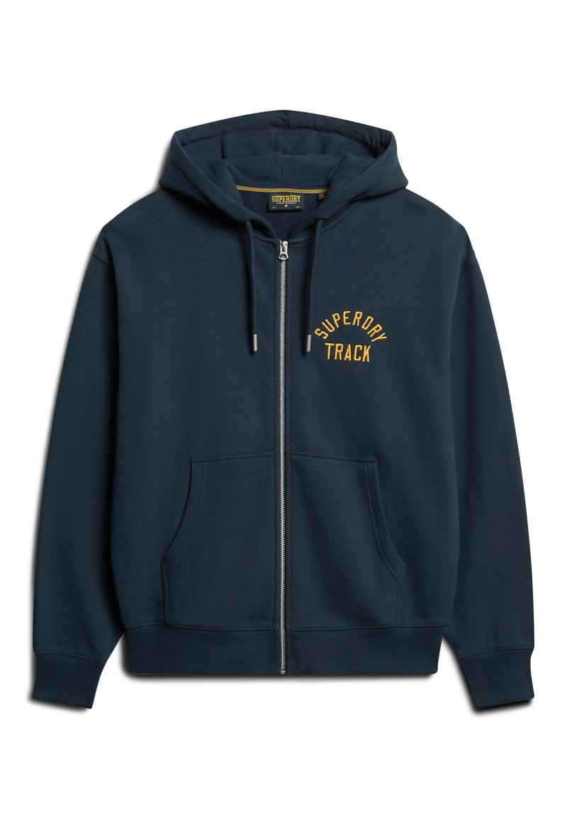 Superdry & Co Sweater met rits blauw