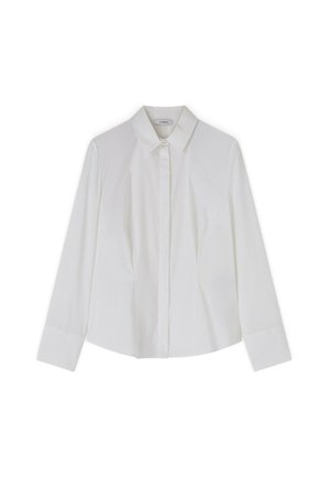 Motivi, CAMICIA CON BOTTONI NASCOSTI - Blusa - bianco