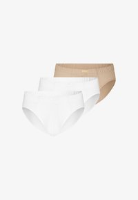 Unausgewählt, weiß beige