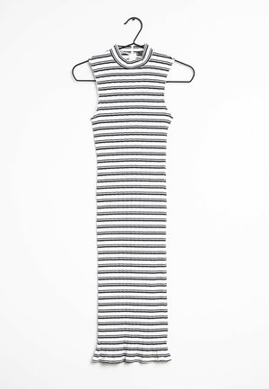 Mango Vestido de tubo - white