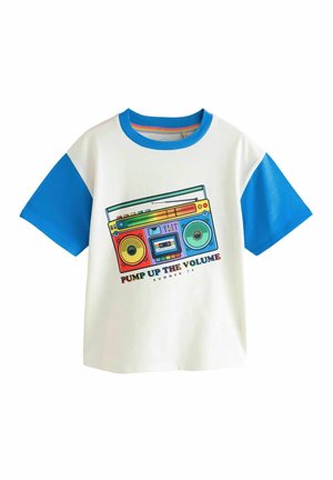 Little Bird REGULAR FIT - COLOURFUL SHORT SLEEVE - T-shirt imprimé - blue
