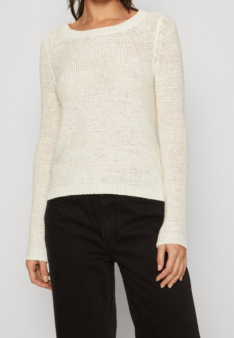 ONLY Petite Strickpullover - off-white