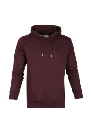 Kapuzenpullover - bordeaux