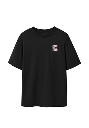 LOOSE FIT - T-shirt con stampa - black