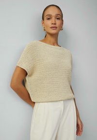 s.Oliver BLACK LABEL T-Shirt basic - helles beige