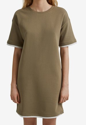 Jerseyklänning - khaki