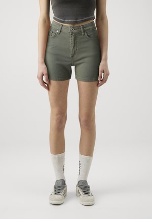 ONLBLUSH - Jeans Shorts - deep lichen green