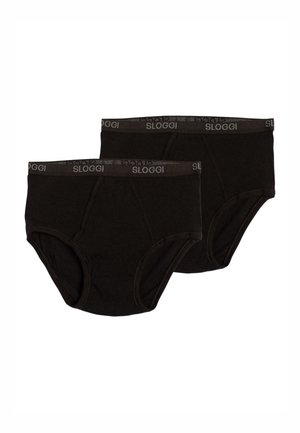 2 PACK BASIC - Boxer aderenti - nero