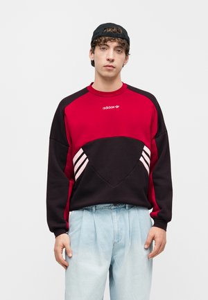 adidas Originals, MUNICH UNISEX - Sweatshirt - black/team victory red