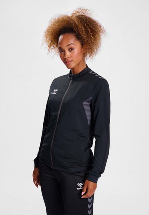 AUTHENTIC ZIP - Trainingsjacke - black