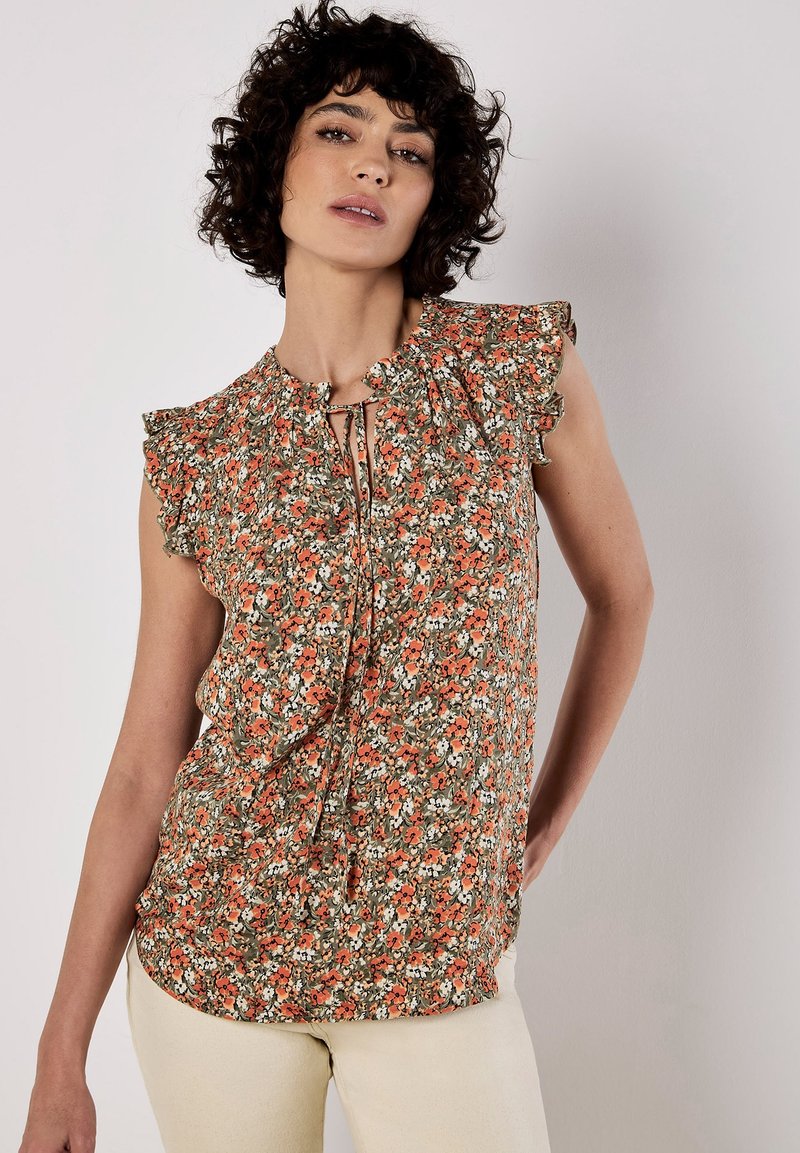 Apricot Blus - khaki