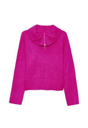 INSIDE CUELLO ALTO CON CREMALLERA - Jersey de punto - rosa