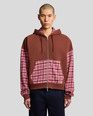 ESME MARSH MID LAYER - Sudadera con cremallera - ganache brown/ phlox pink
