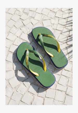 Havaianas, HAV. BRASIL TWIST UNISEX - Σανδάλια τύπου T - green