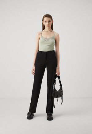 ONLY ONLKIRA LIFE SINGLET 2 PACK - Top - desert sage/black