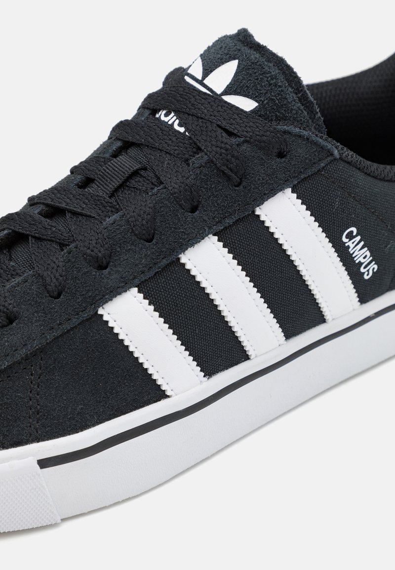 adidas Originals CAMPUS VULC UNISEX - Trainers - core black/footwear  white/black - Zalando.ie