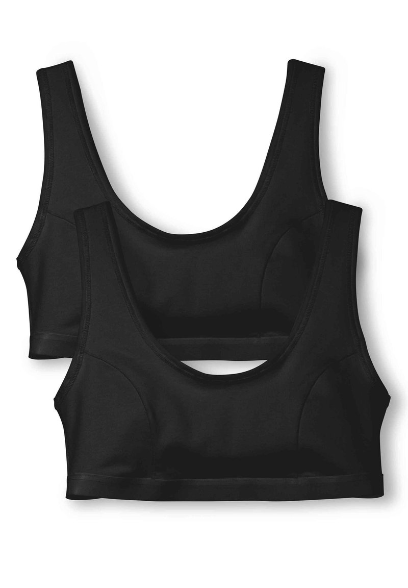 Calida Women's Benefit Sports Bra (Pack Of 2), Black, 14-16 - View #9